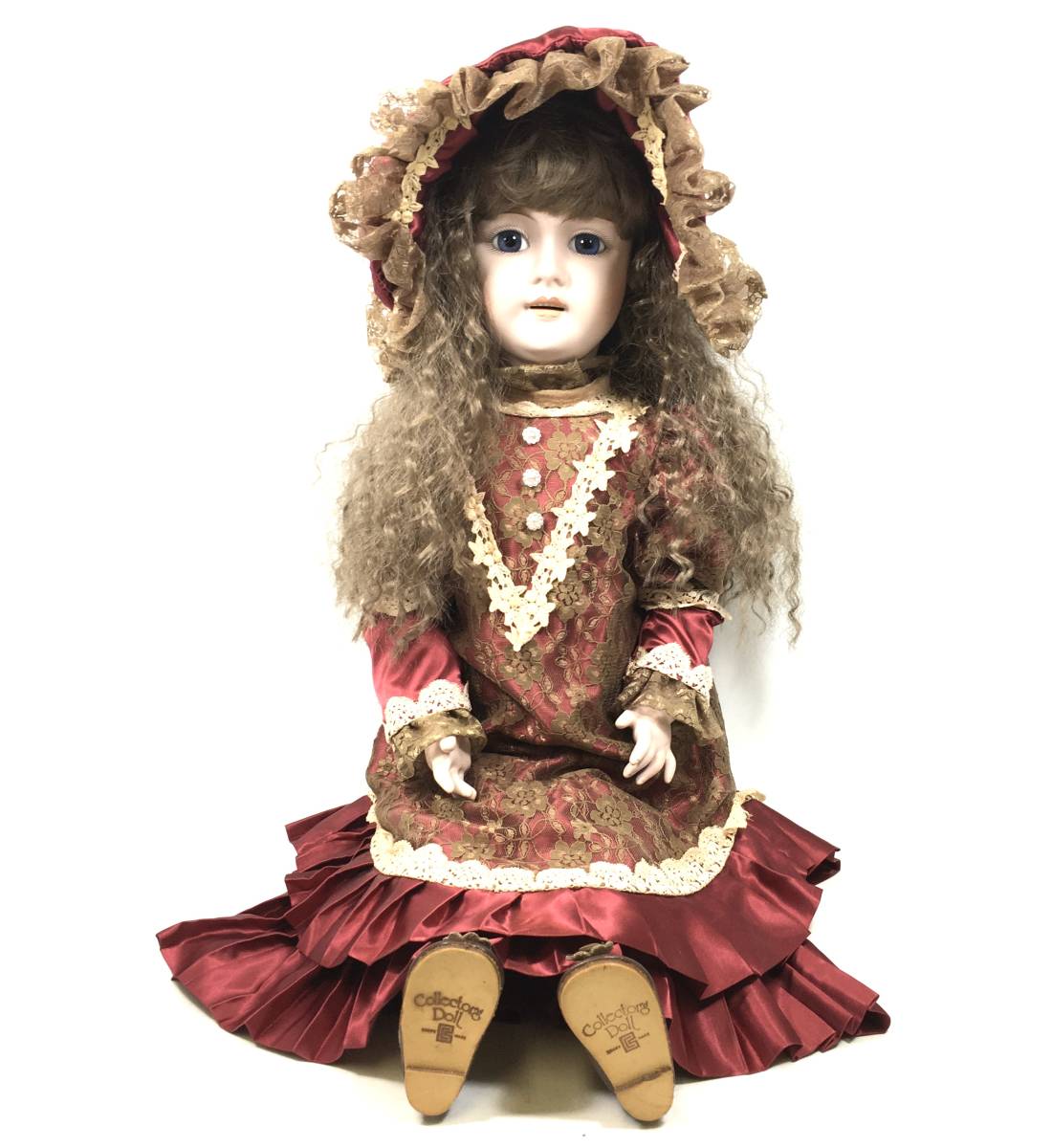 ▼ビスクドール コレクターズドール CD-151 ケストナー レプリカ 女の子 ドール 人形 collectors doll KESTNER 保証書付き