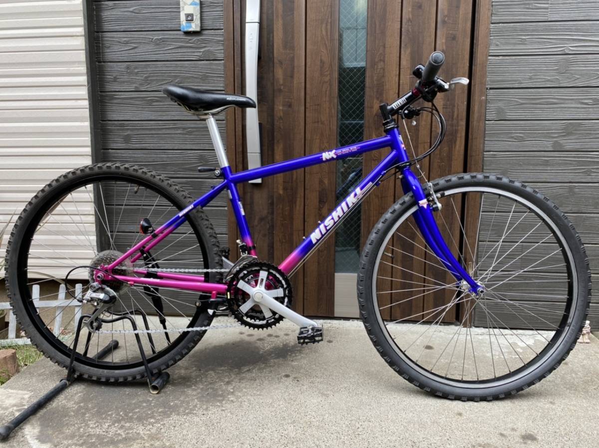 Yahoo!オークション - 値下げ MTB NISHIKI ニシキ NX TANGE 4130 Yahoo!オークション - 値下げ MTB NISHIKI ニシキ NX TANGE 4130