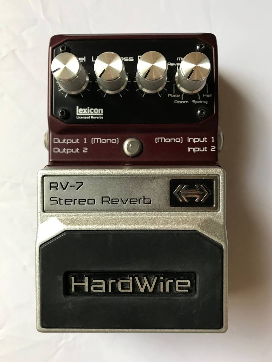 Digitech Hardwire Rv-7 Stereo Reverb リバーブ www.buildingblocks
