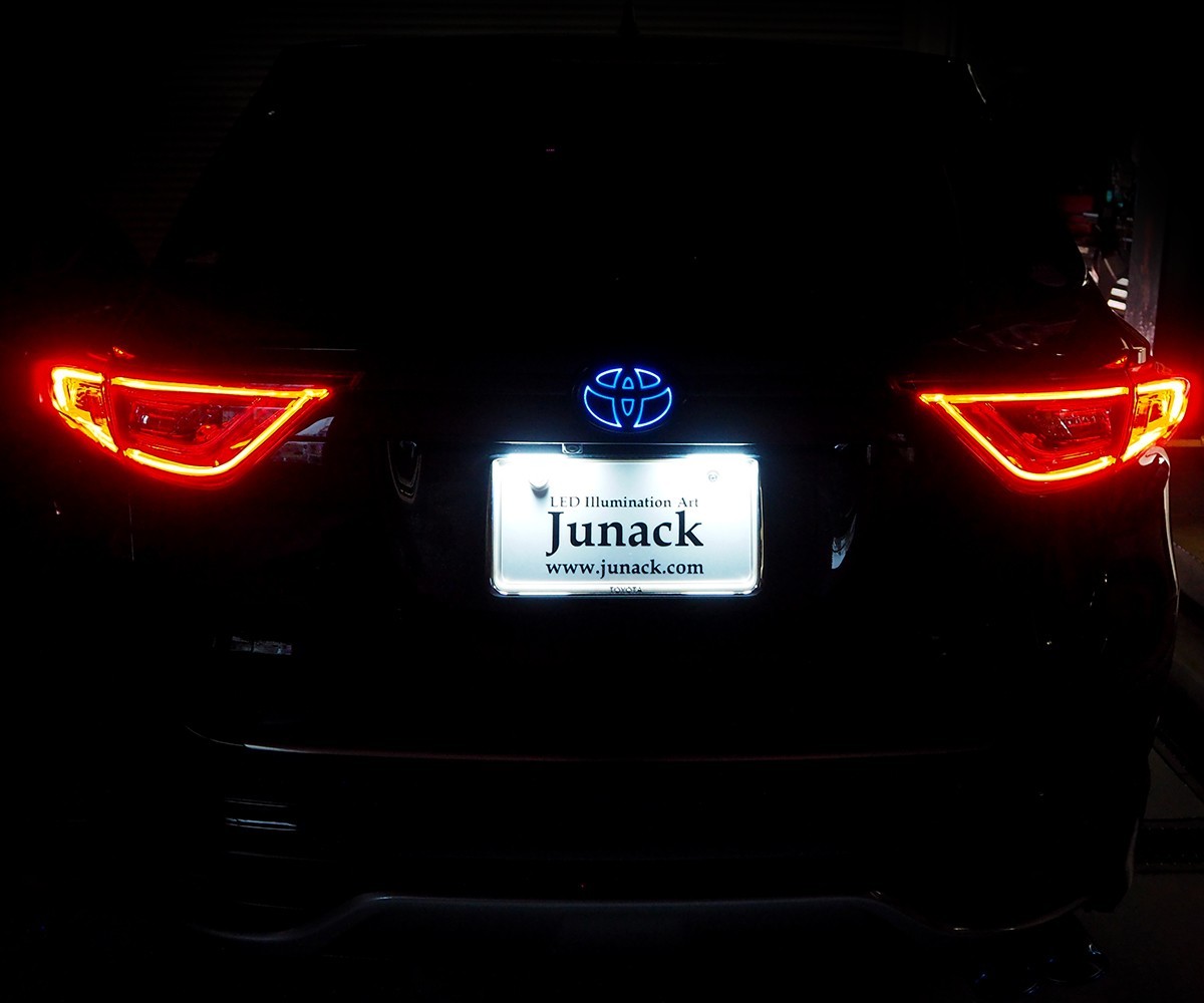 ジュナック LEDトランスエンブレム ルーミー MA900A/910A 2016.11- リア用 LTE-T7 Junack_画像3