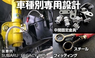 APP ブレーキライン ステンレスタイプ スプリンタートレノ AE86 TB002-SS_画像2