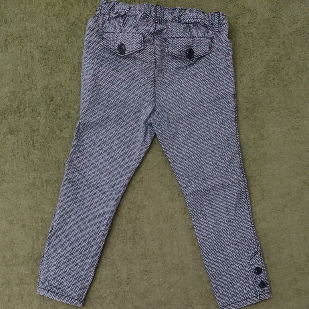 【美品】babyGAP 100 スーツ 正装 スリムパンツ グレー