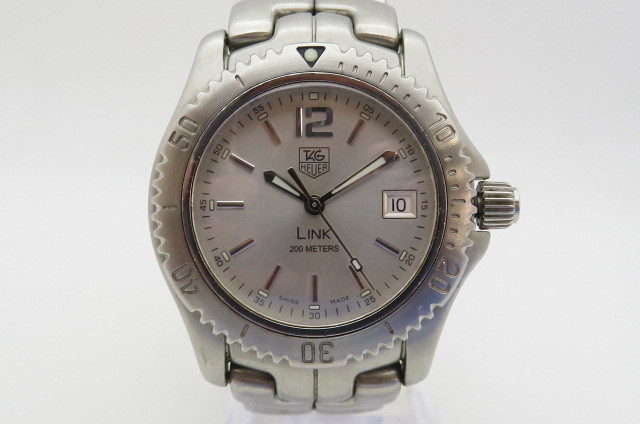 1円~【動作品】TAG HEUER Link タグホイヤー リンク WT1212-0 200M