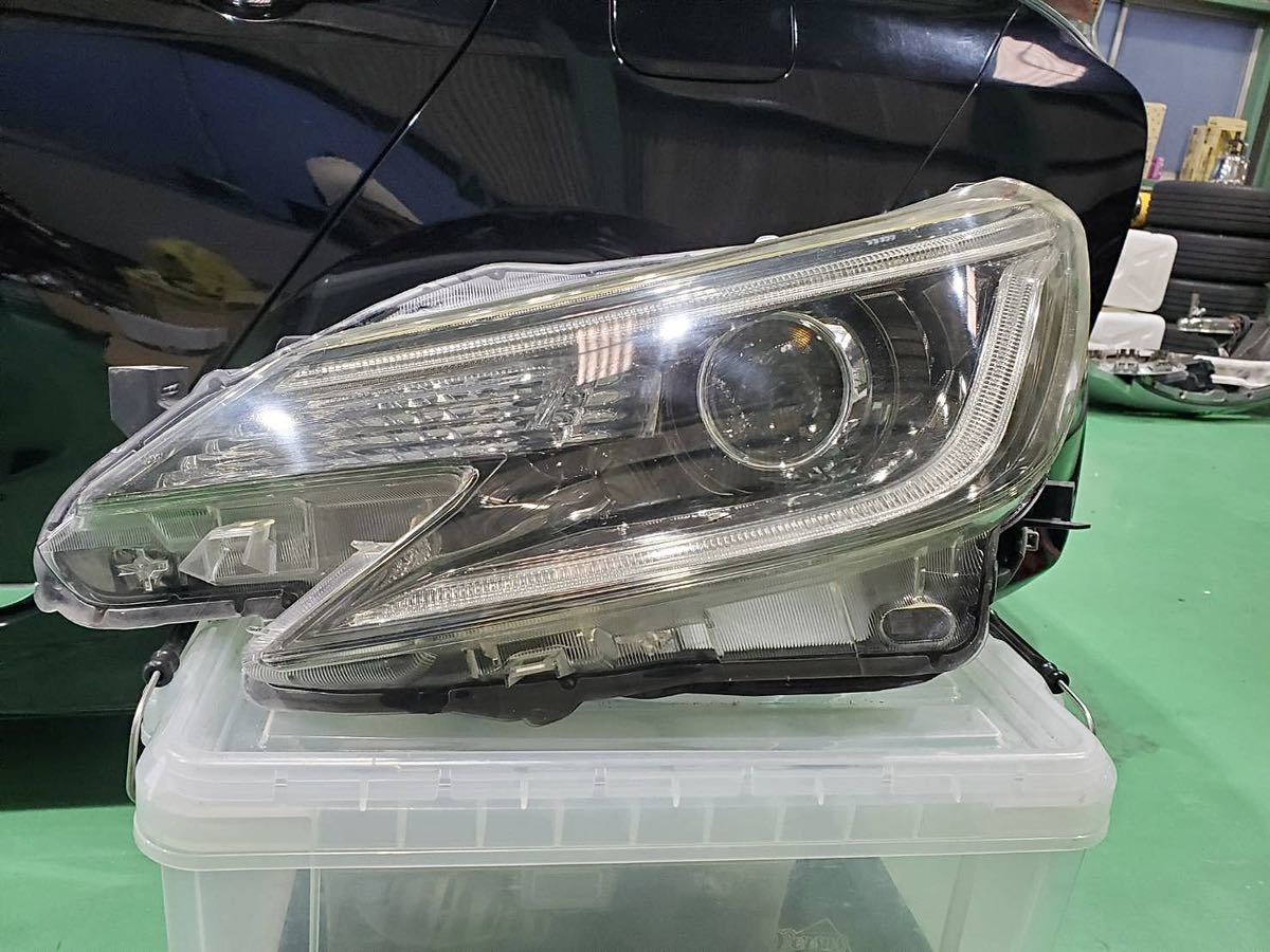 マークX 純正ヘッドライト ヘッドランプ HID ジーズ ユニット 左右