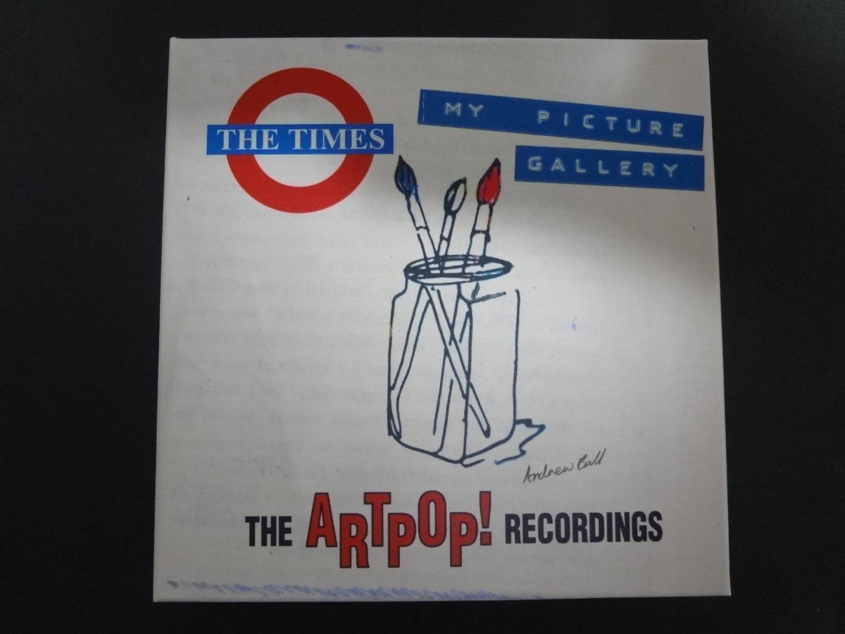 THE TIMES/my picture gallery the artpop! recordings 6 CD-BOX ネオモッズ パワーポップ ザ・タイムス go with enjoy squire jetset_画像1