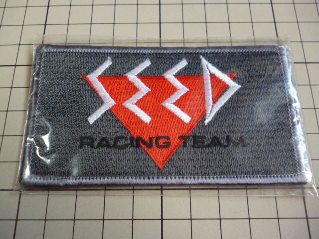 SEED RACING TEAM ワッペン (刺繍/102×82mm) シード レーシング チーム HONDA ホンダ_画像1
