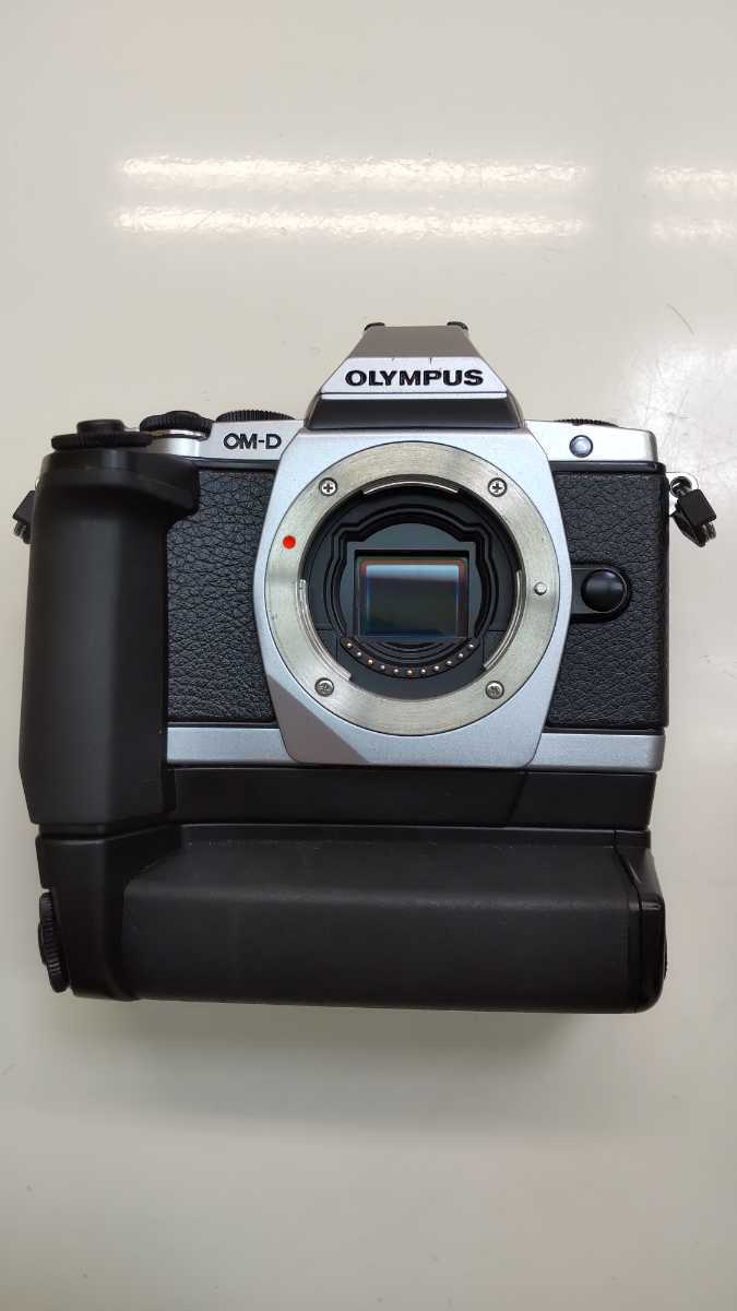 動作品 OLYMPUS オリンパス E-M5 OM-D ミラーレス一眼カメラ レンズ