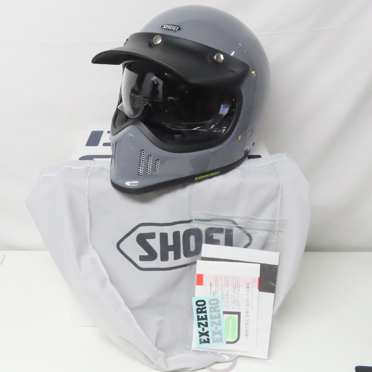 SHOEI EX-ZERO バサルトグレー XL 大幅に値引き - putinbaylodging.com