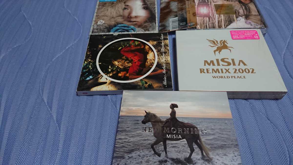 MISIA アルバム Mother Father Brother Sister REMIX 2002 WORLD PEACE MARS & ROSES EIGHTH WORLD NEW MORNING 初回限定 送料無料 帯付