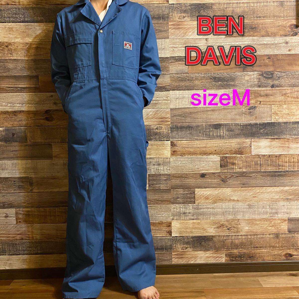 独特な店 オーバーオール白 BEN DAVIS tdh-latinoamerica.de