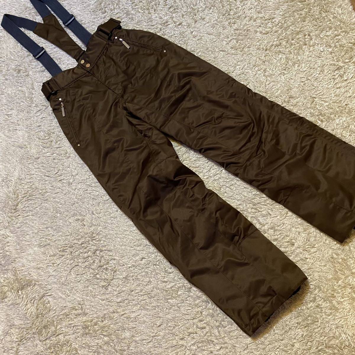DESCENTE デサント スキーウェア パンツ ブラウン 【美品 DESCENTE デサント スキーウェア パンツ ブラウン 【美品
