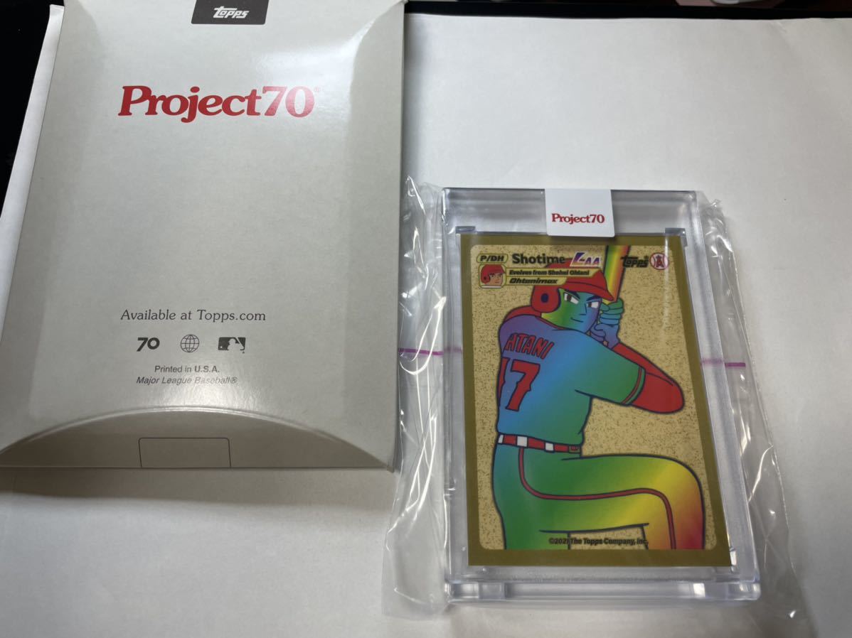 Yahoo!オークション - 限定70 大谷翔平 Topps Project70 Card