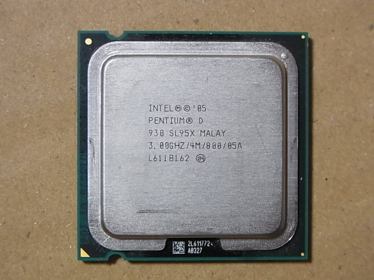#Intel Pentium D 930 SL95X 3.00GHz/4M/800/05A Presler LGA775 2 core (Ci0162)