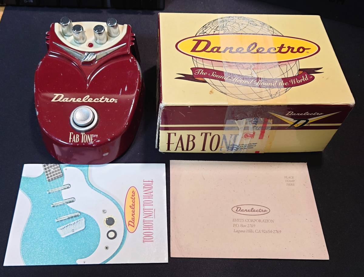 エフェクター 歪み ダンエレ FAB TONE | drcossia.com.ar