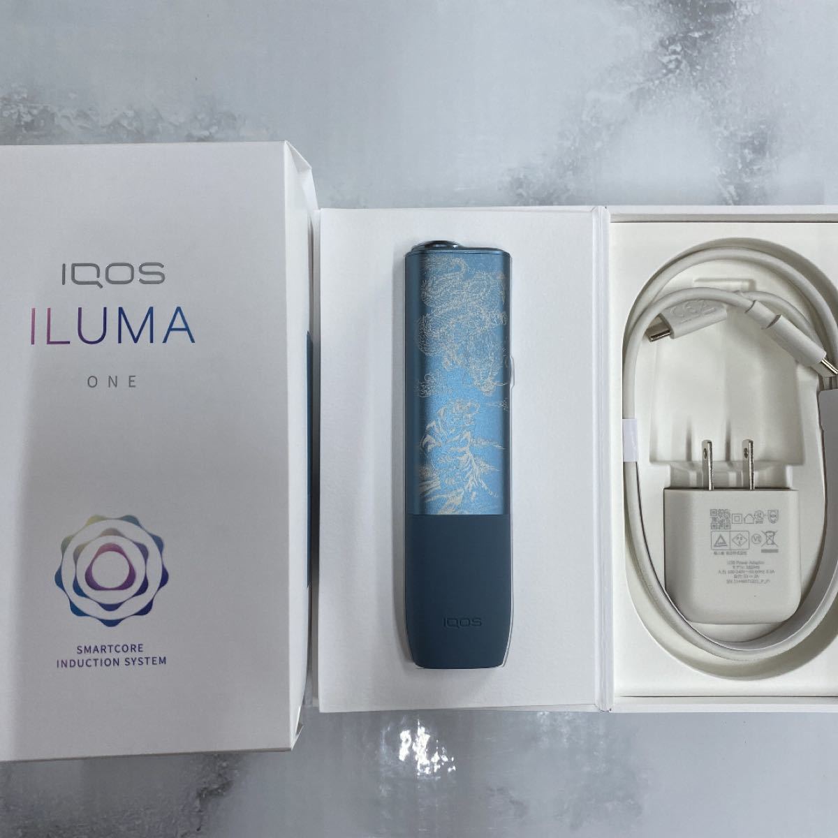 マーケット iQOS ILUMA ONE イルマワン 昇り龍 レーザー加工 ドラゴン