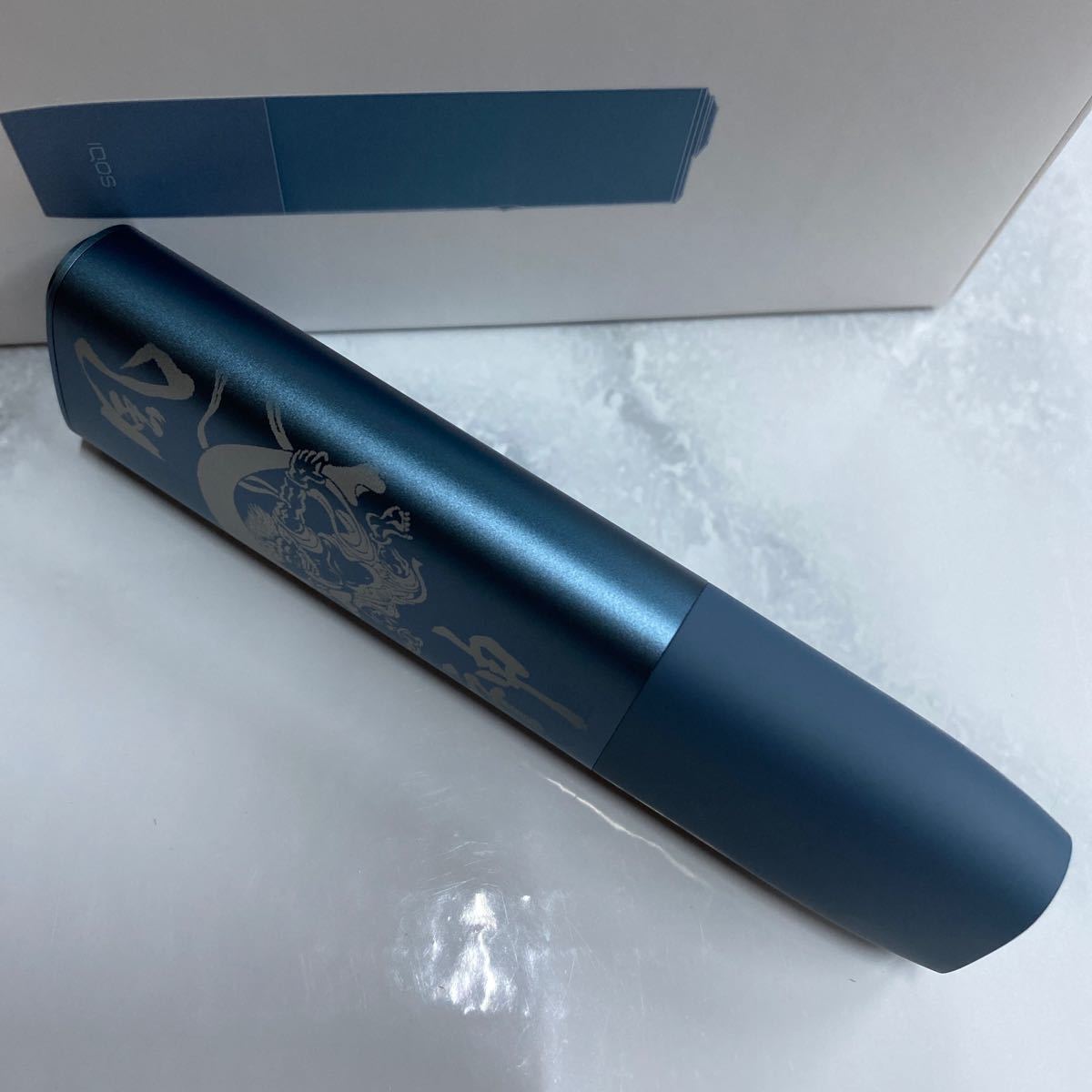 新着セール iQOS ILUMA ONE イルマワン レーザー加工 雷神 風神 和彫り