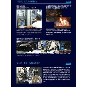 全国送料無料(離島を除く)代引不可 エスペリア スーパーダウンサス トヨタ ヤリス ハイブリッド【EST-6208】1台分_画像4