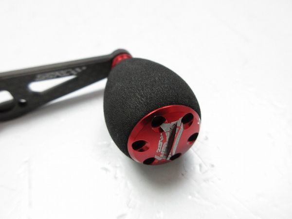 ZPI SSRC カーボンハンドル イナーシャ ハンドル ノブ軸間92mm ダイワ用 /管理AP3069/62_画像4