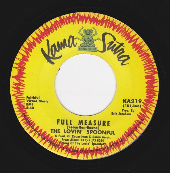 # б/у товар #The Lovin\' Spoonfulla vi n* ложка полный /Nashville cats + full measure(USED 7 INCH SINGLE)