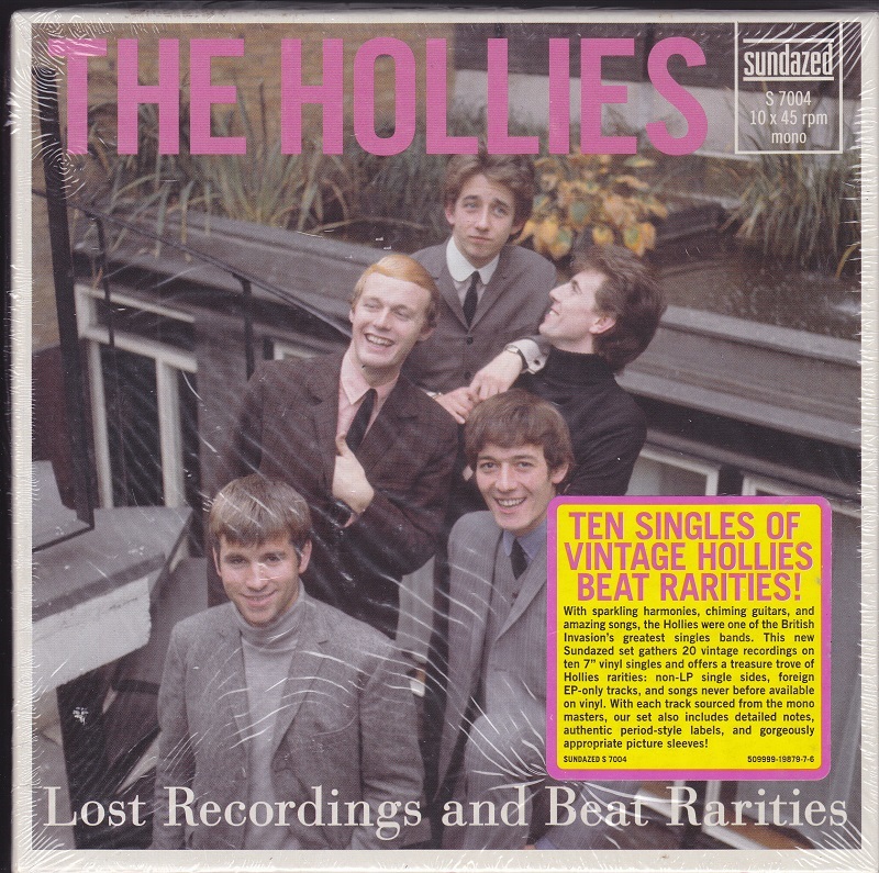 ■新品■The Hollies ホリーズ/lost recordings and beat rarities(10 x 7 INCH SINGLES BOX) シングル10枚組ボックスセット_画像1