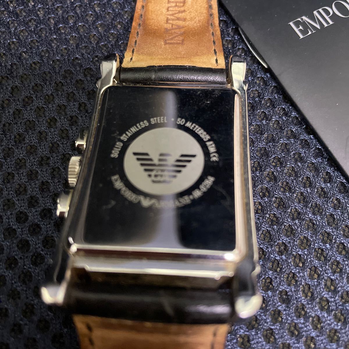 【正規】EMPORIO ARMANI クロノグラフ 腕時計 クォーツ エンポリオアルマーニ メンズ腕時計 アルマーニ