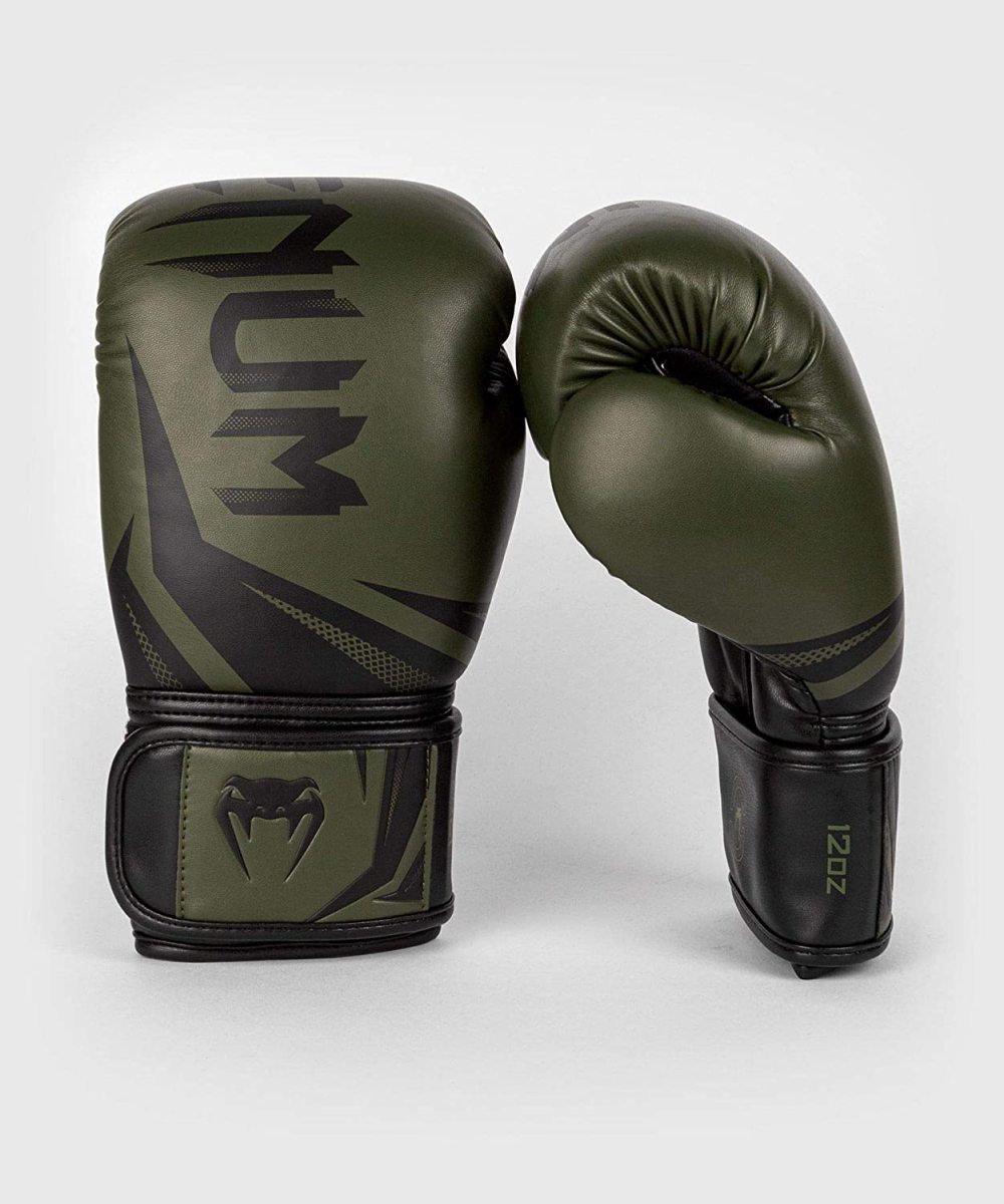 多様な VENUM ヴェナム ボクシンググローブ 16オンス カーキ Gloves