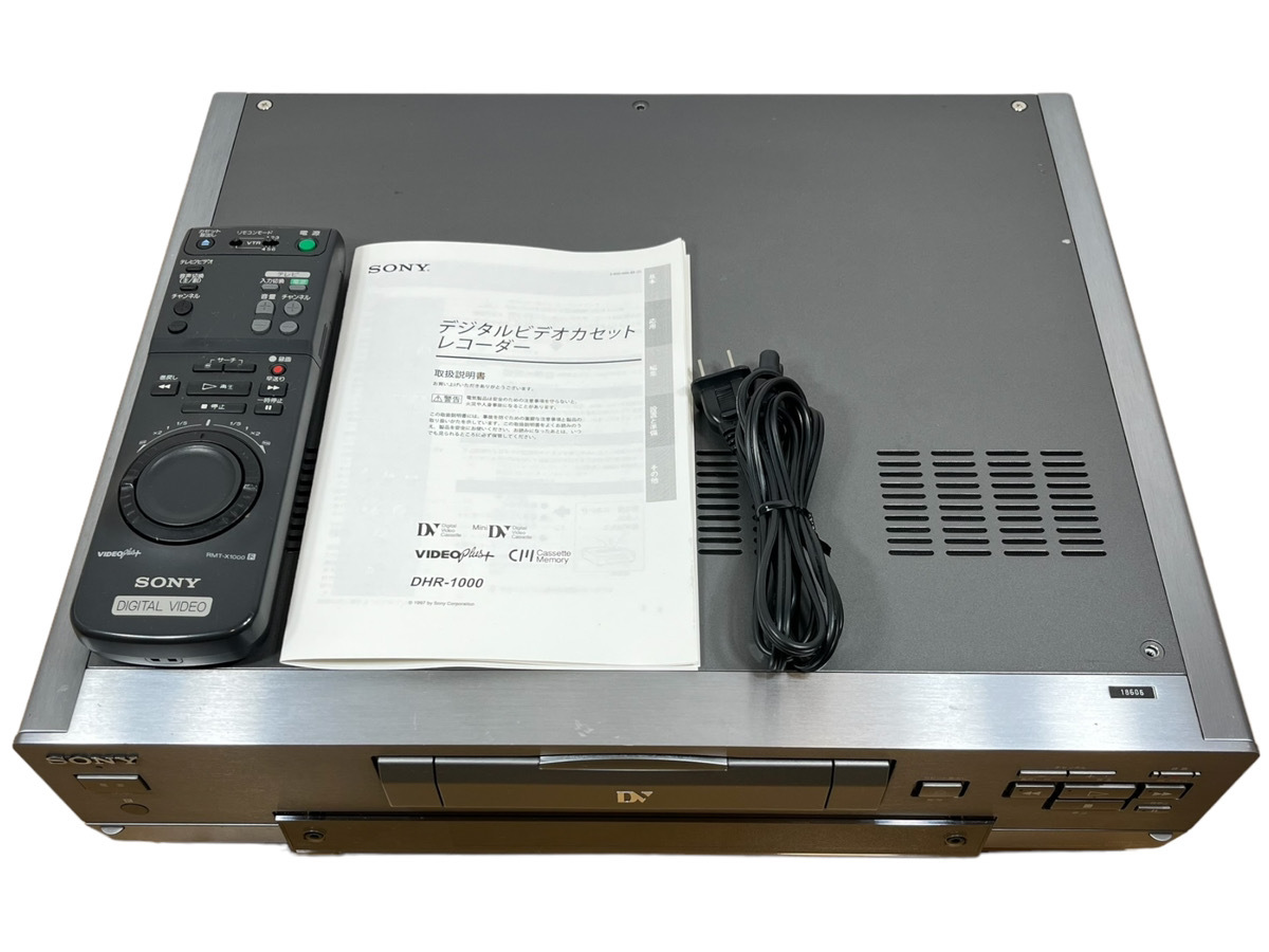 税込) SONY DHR-1000 デジタルビデオカセットレコーダー