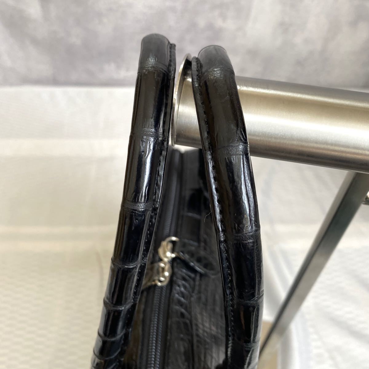 美品 HAMANO ハマノ 濱野皮革工藝 皇室御用達 ハンドバッグ トート