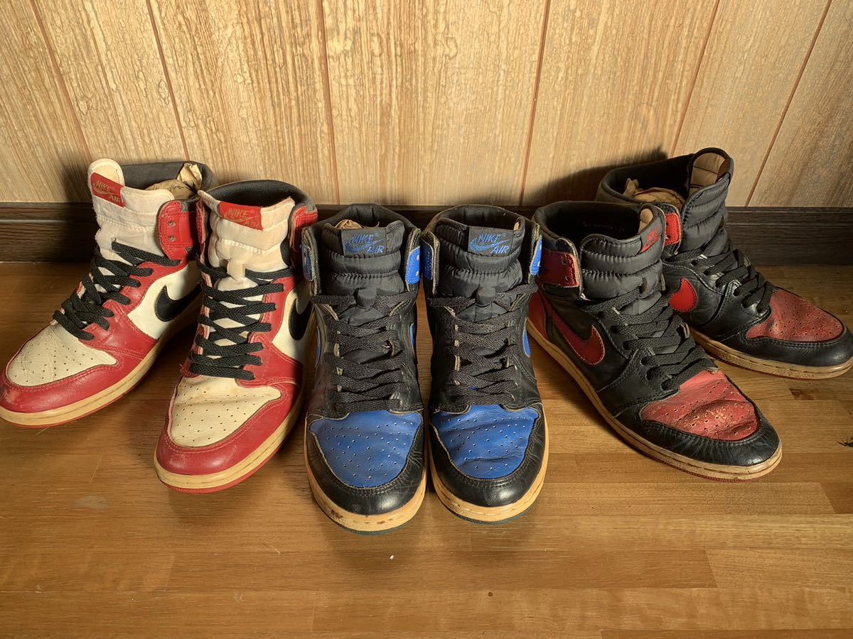 Yahoo!オークション - AIR JORDAN 1 HIGH 85年製 オリジナル Yahoo!オークション - AIR JORDAN 1 HIGH 85年製 オリジナル