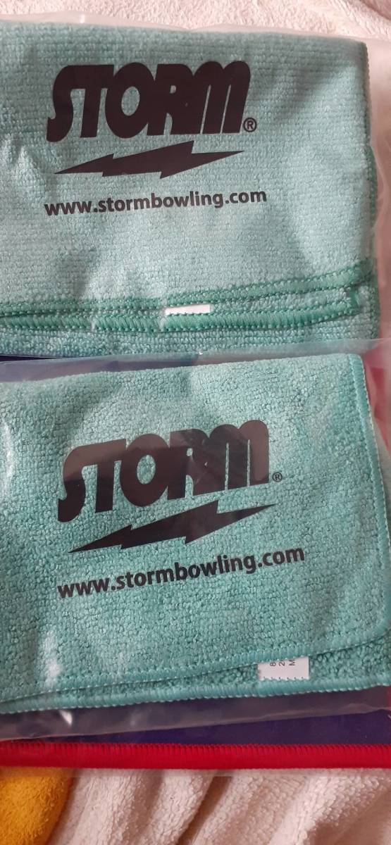 * free shipping * bowling supplies 3 point set HI-SP car mi- ball .. pad & storm microfibre towel ( teal ) 2 sheets 