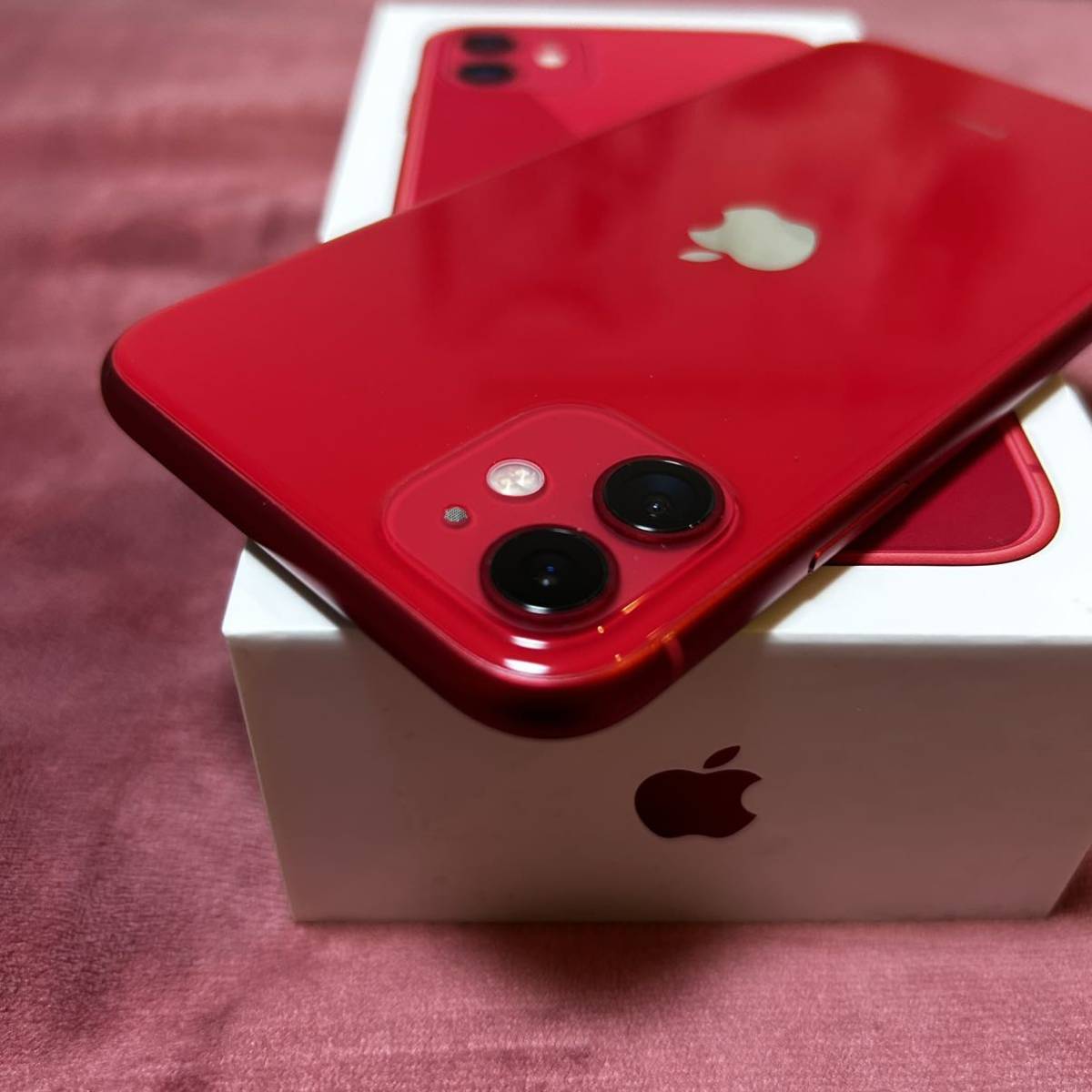 [送料無料] iPhone 11 SIMフリー 128GB PRODUCT RED 本体 外箱付き