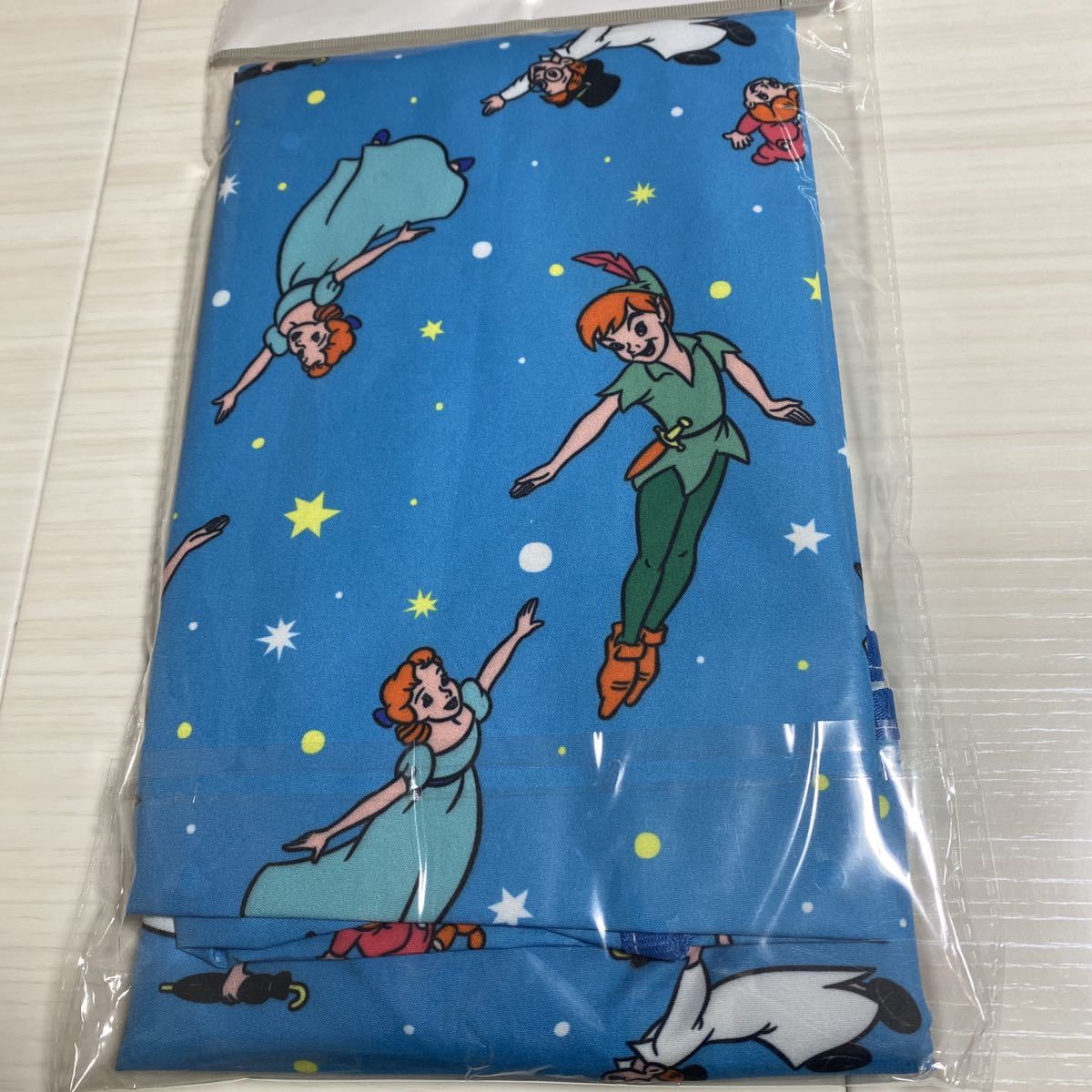  new goods unused bed‐wetting sheet waterproof processing waterproof sheet Disney Peter Pan ①