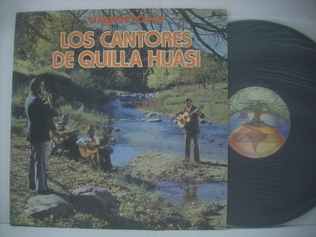 ■ アルゼンチン盤 LP 　LOS CANTORES DE QUILLA HUASI / VIGENCIA 1976年 フォルクローレ ◇r41003_画像1