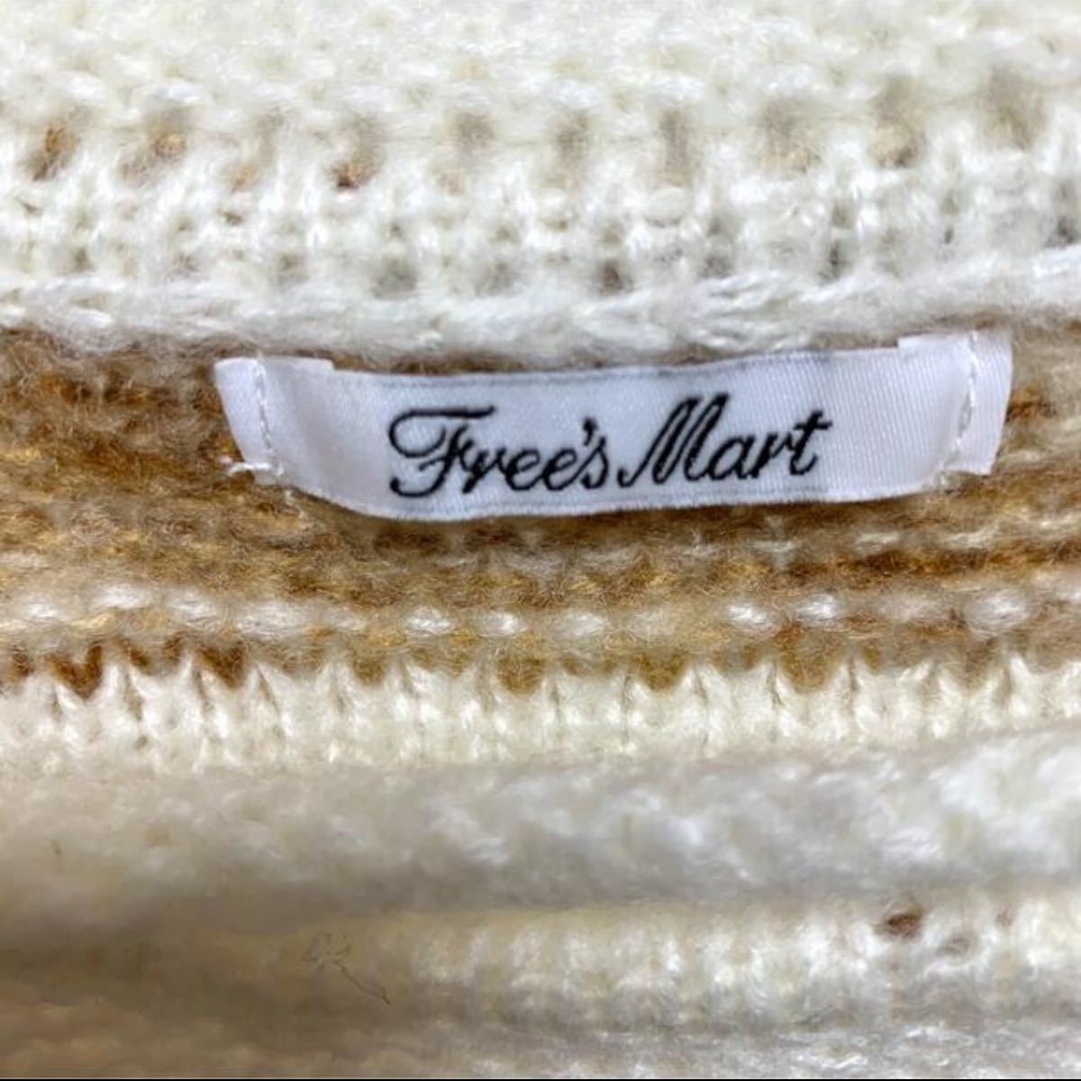 Free's Mart フリーズマート ボーダーニット 春 秋 ニット セーター