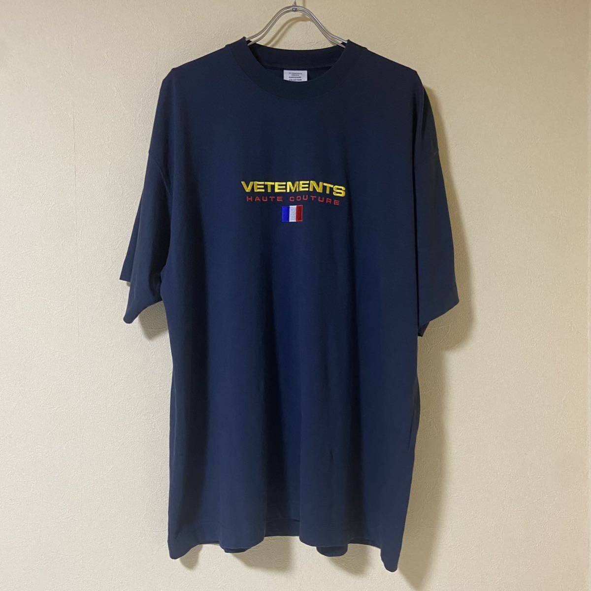 vetements ヴェトモン 刺繍Tシャツ XS | www.jarussi.com.br