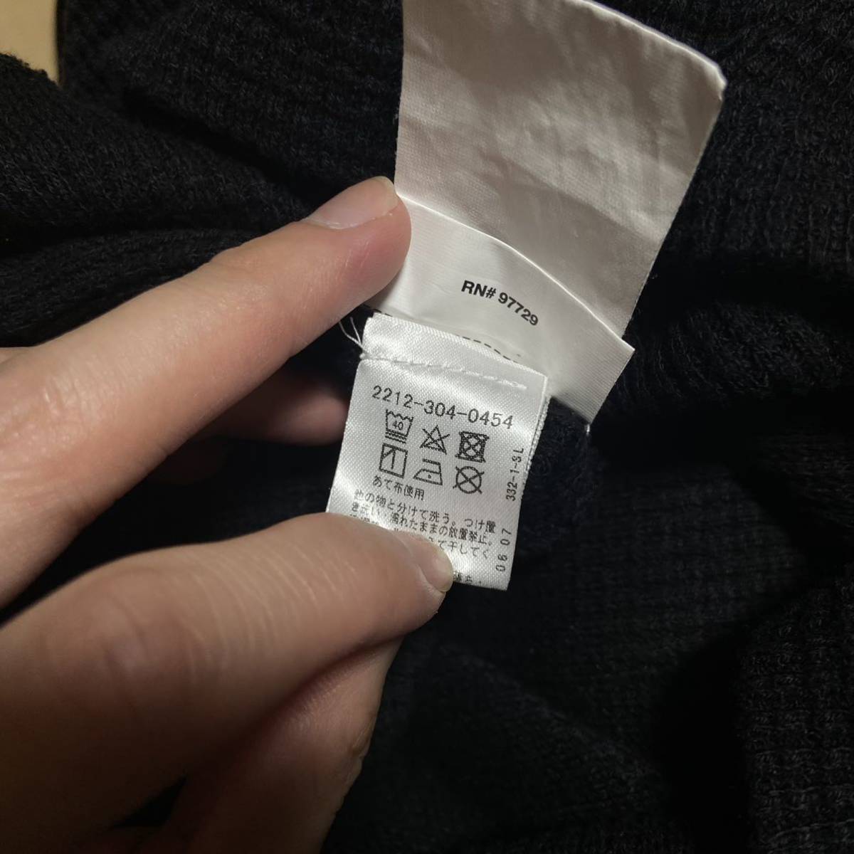 最安 希少 Chrome Hearts クロムハーツ サーマルロンT ブラック L