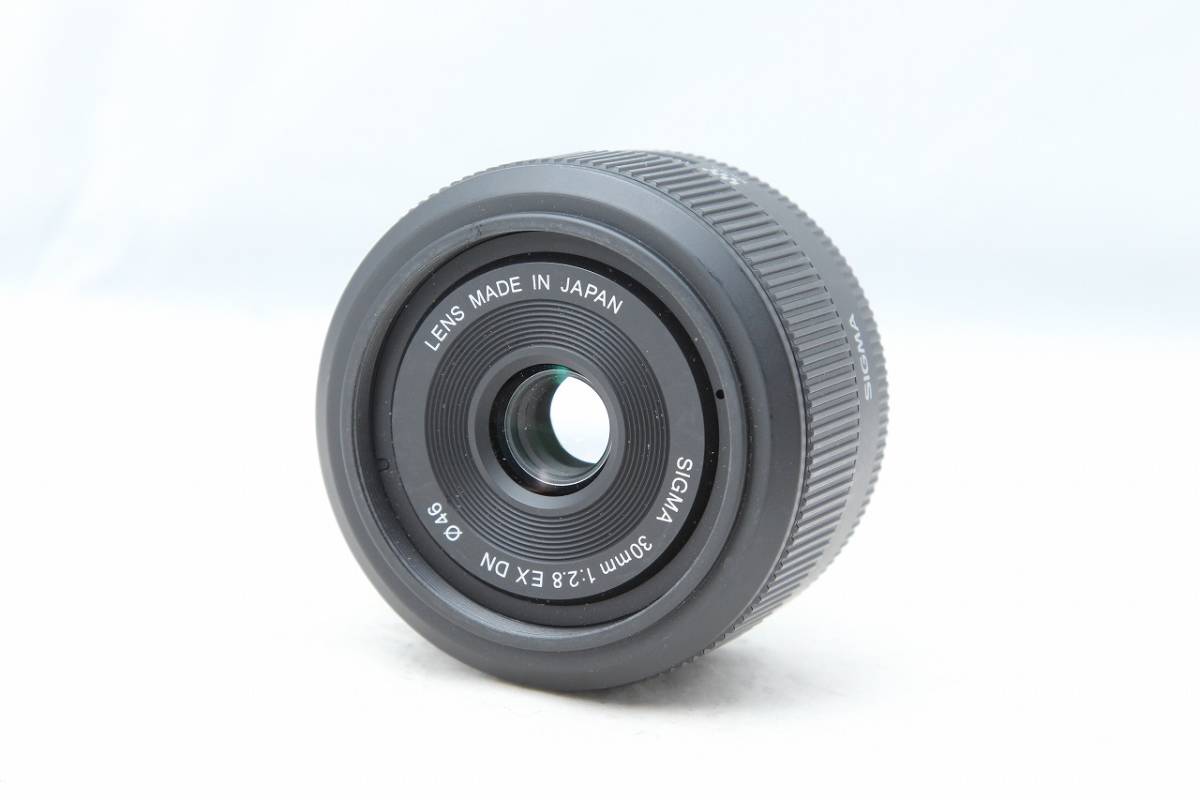 極上品☆SIGMA 30mm F2.8 EX DN マイクロフォーサーズ シグマ lram