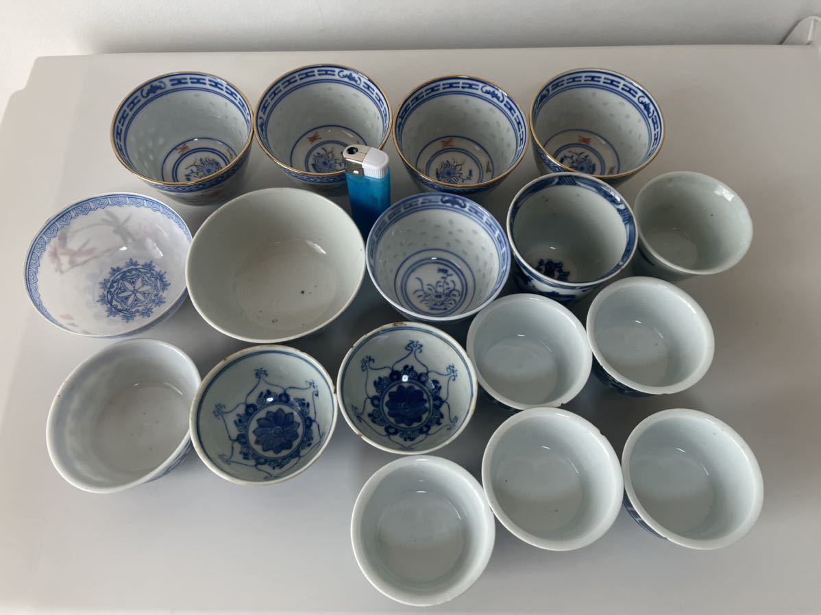 全品送料無料】 古美術 大清嘉慶年制款 清 清 青花花鳥紋軍持 中国