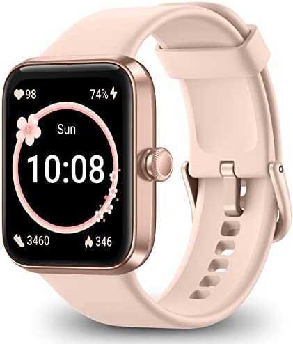 スマートウォッチ レディース 【2022最新1.69インチ大画面】 Bluetooth