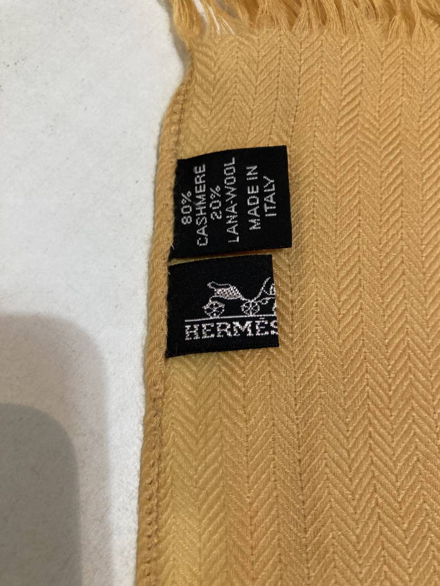 専用 美品HERMES Hロゴ 大判 Dessin H blanket MADE IN ITALY USED