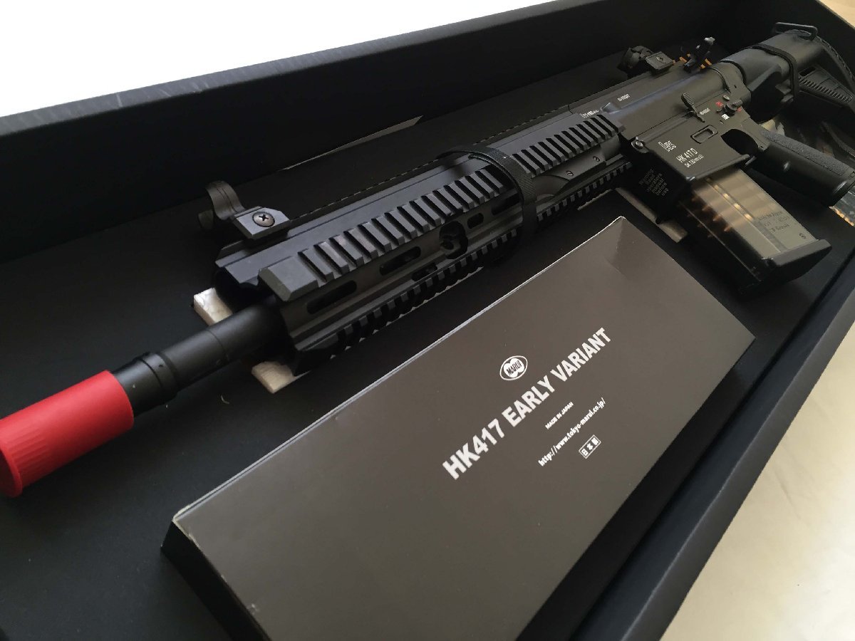 □ 東京マルイ TOKYO MARUI HK417 電動ガン アサルトライフル 箱/説 有