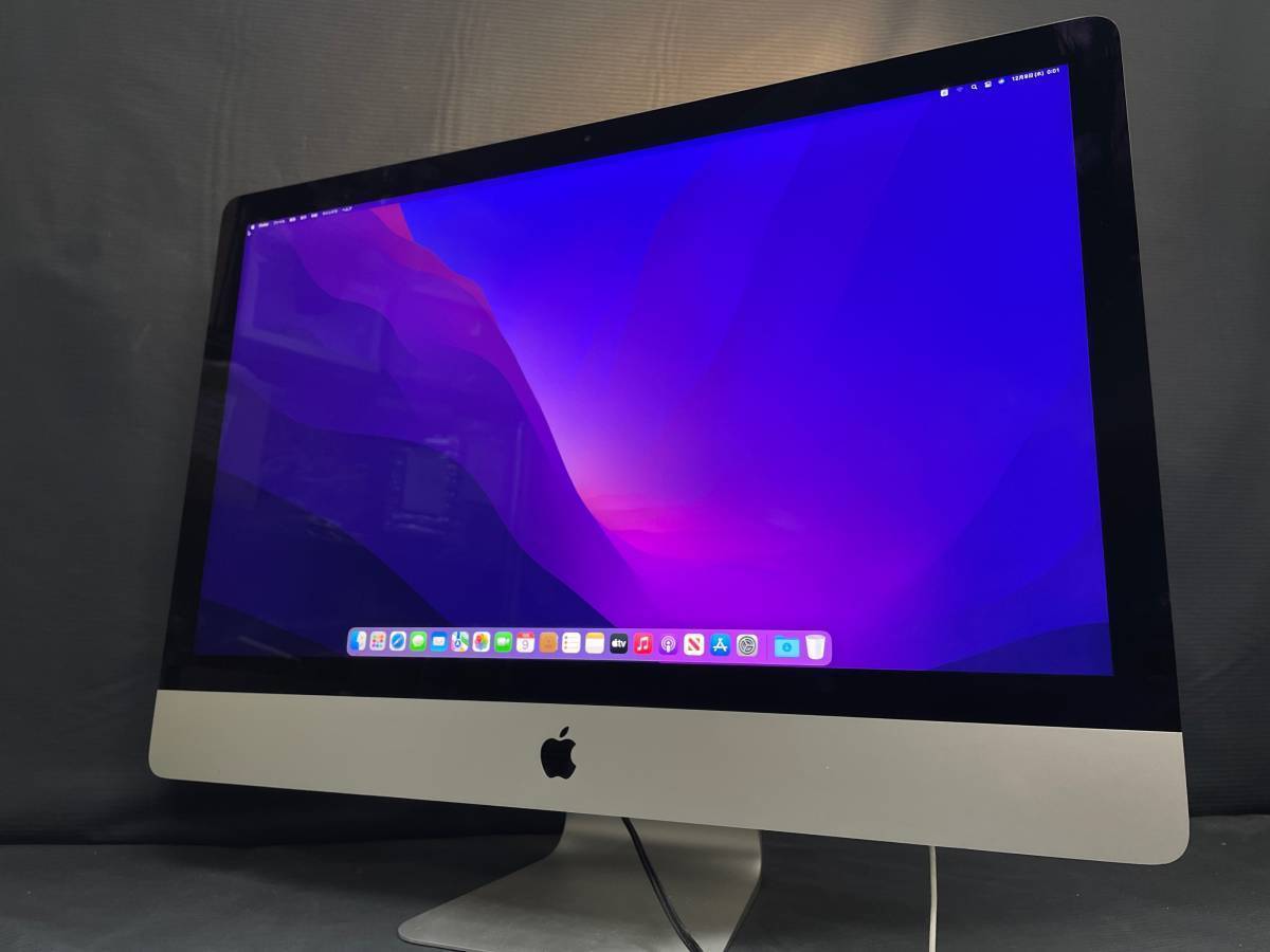 Apple Imac 27インチ A1419 16GB 1Tb SSD-