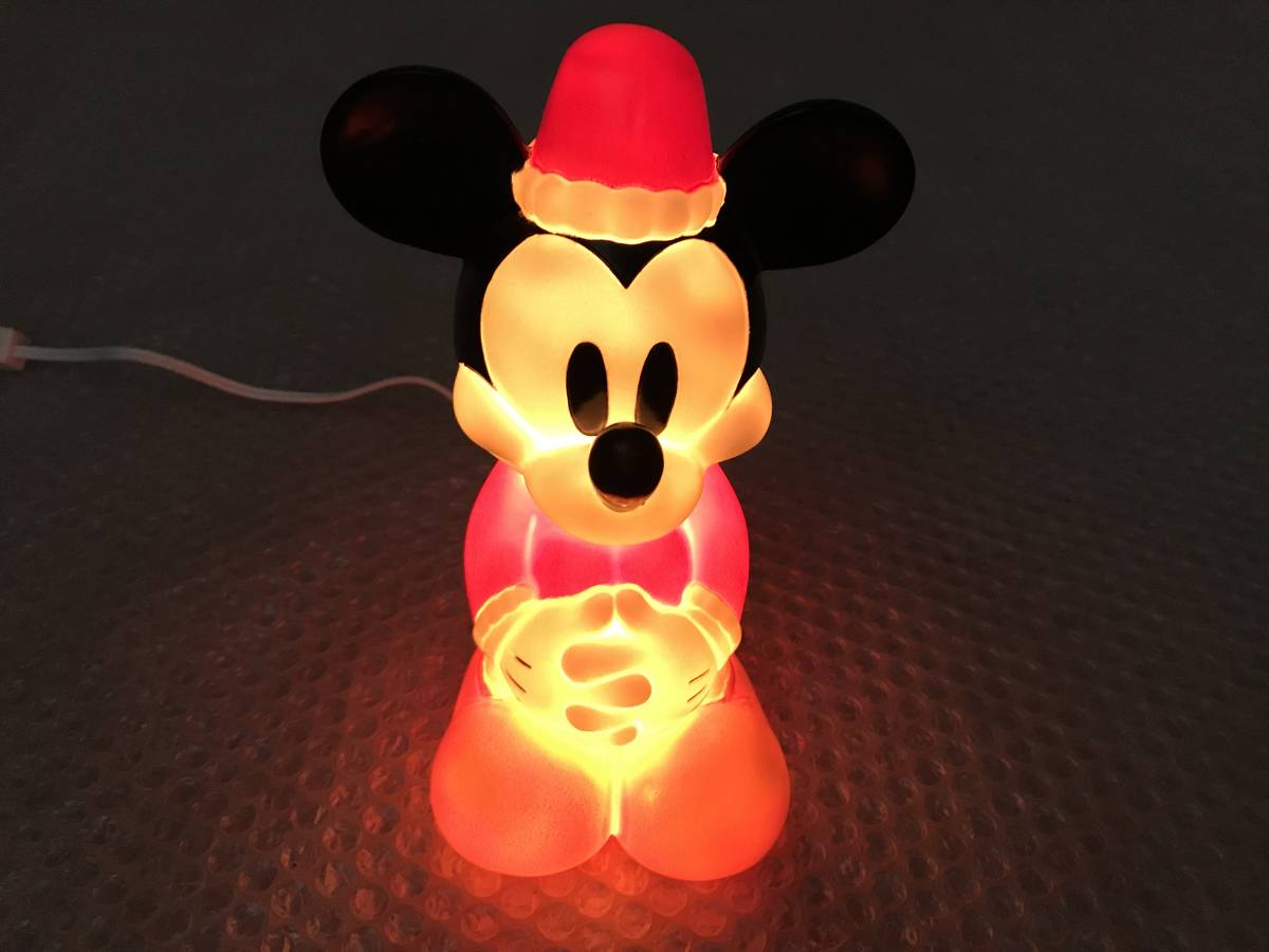 *SALE* TDL Tokyo Disney Land Mickey лампа Vintage свет 100V настольный лампа освещение внутренний свет Showa Retro античный 