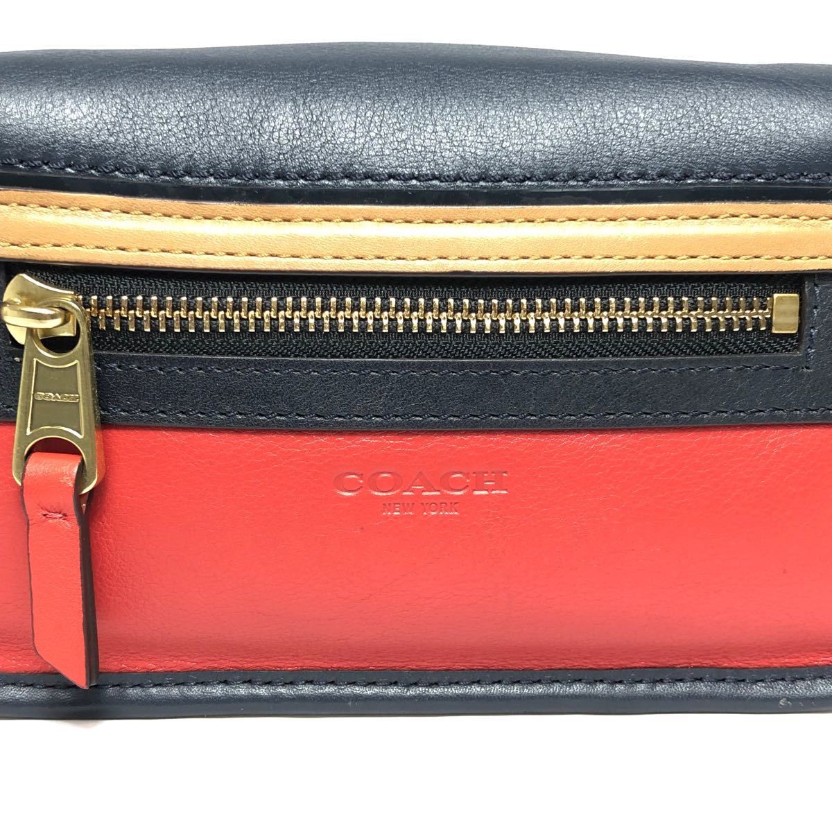 美品】COACH コーチ ショルダーバッグ レザー ターンロック 美品】COACH コーチ ショルダーバッグ レザー ターンロック