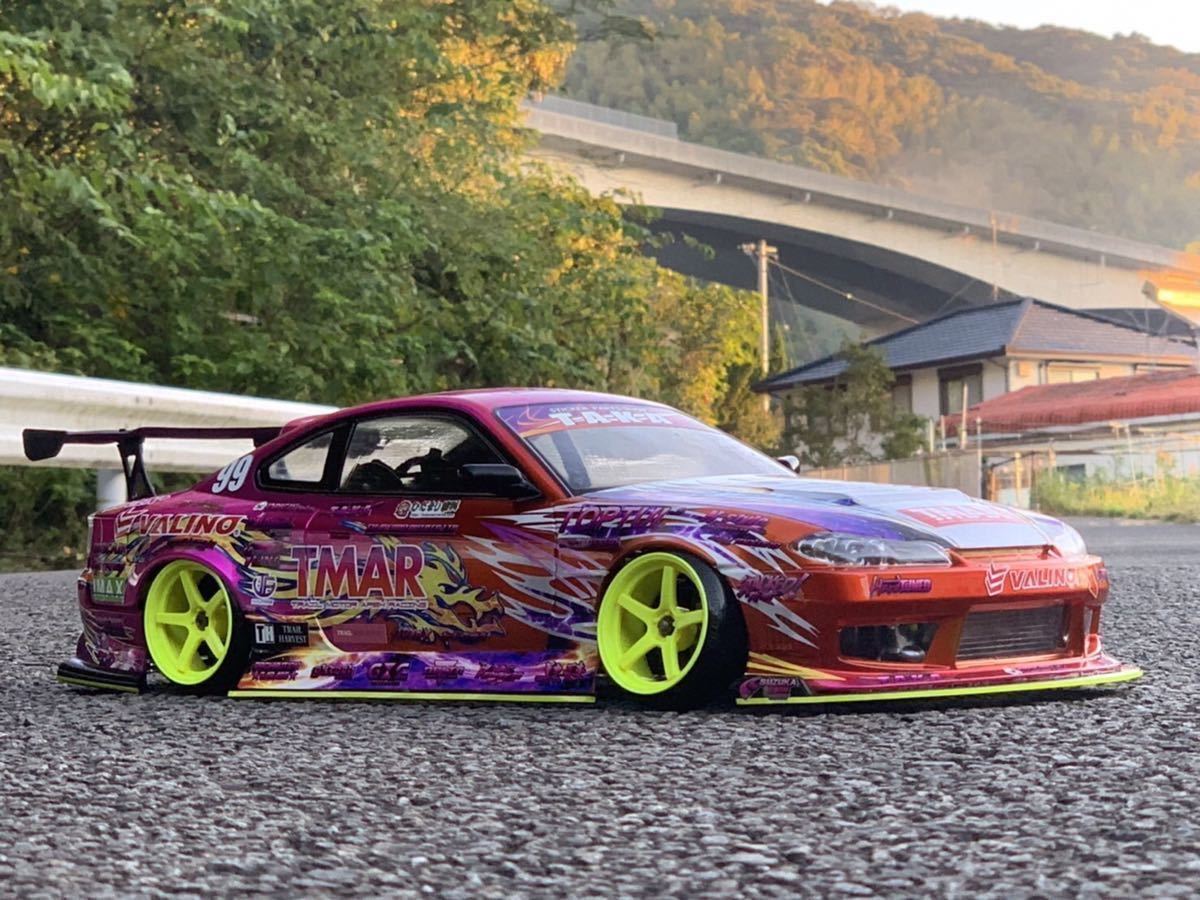 アディクション s15シルビア Yahoo!オークション - アディクション NISSAN S15 シルビア 1/10