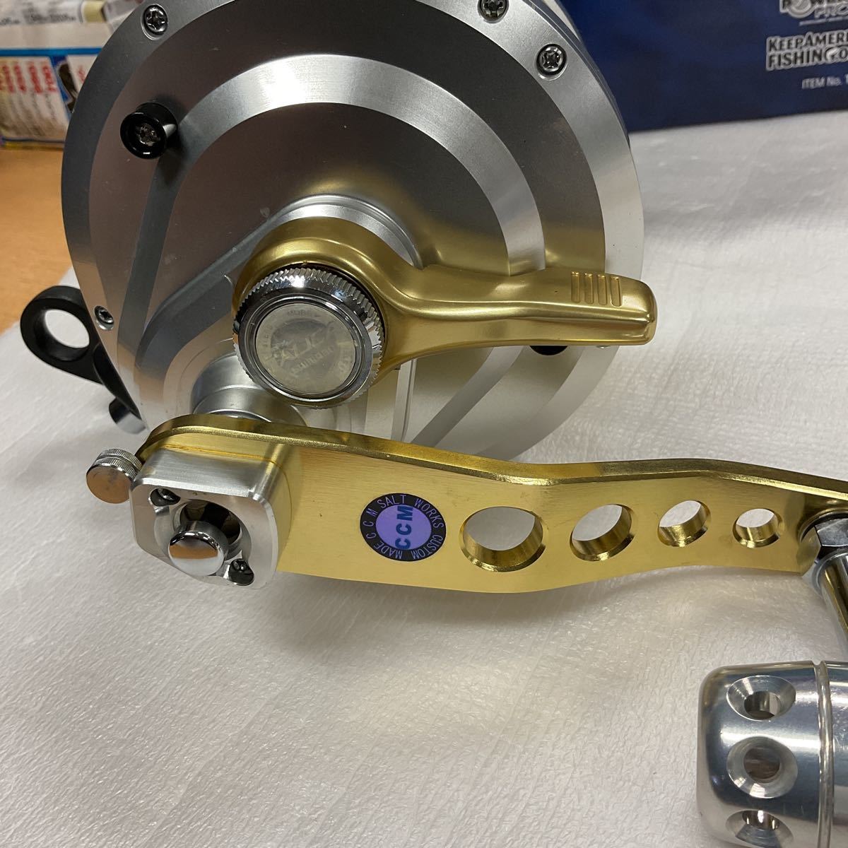 シマノ タリカ50Ⅱ TALICA SHIMANO 右巻き CCMハンドルカスタム検
