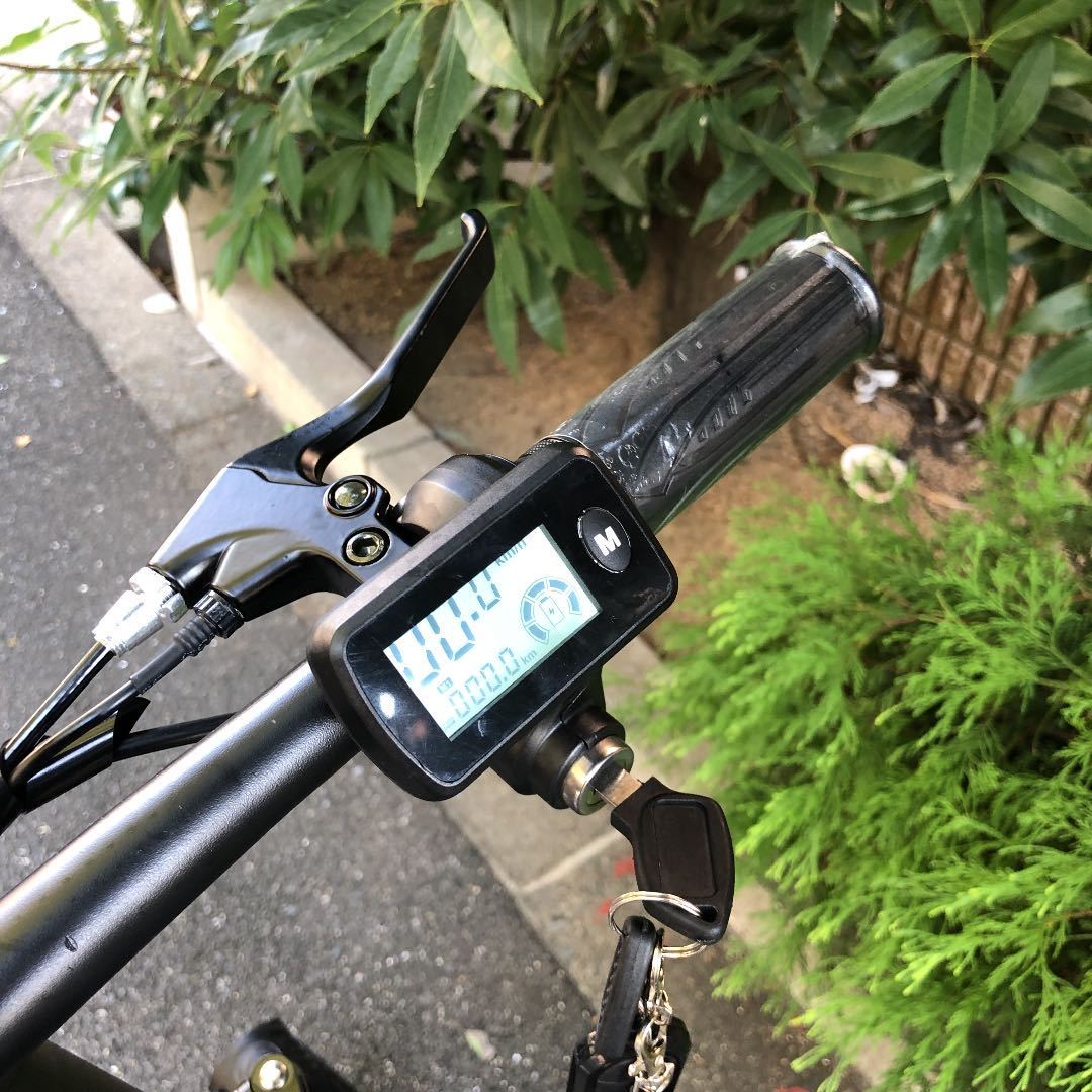 神速 max50オーバー 爆速フル電動自転車 アクセル付 ひねちゃ モペット ...