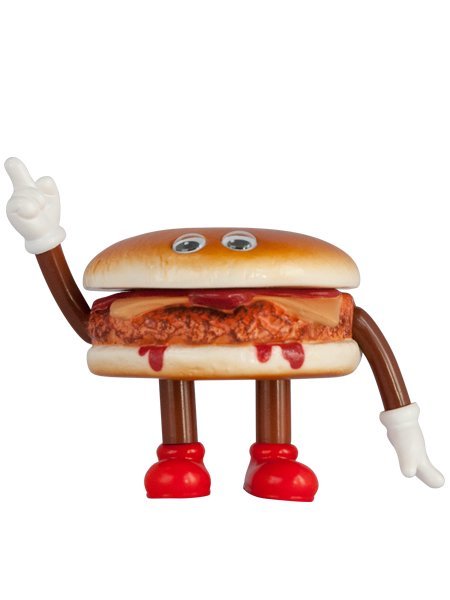 KAIEDA フレーバーズ ミス チーズバーガー ソフビ フィギュア KAIEDA フレーバーズ ミス チーズバーガー ソフビ フィギュア