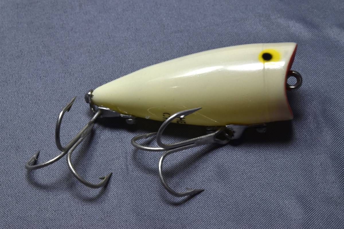 OLD CHUGGER jr ,HEDDON, オールドチャガーJR,,へドン 復刻版ではありません　8675-44　箱無　約30前米国から購入