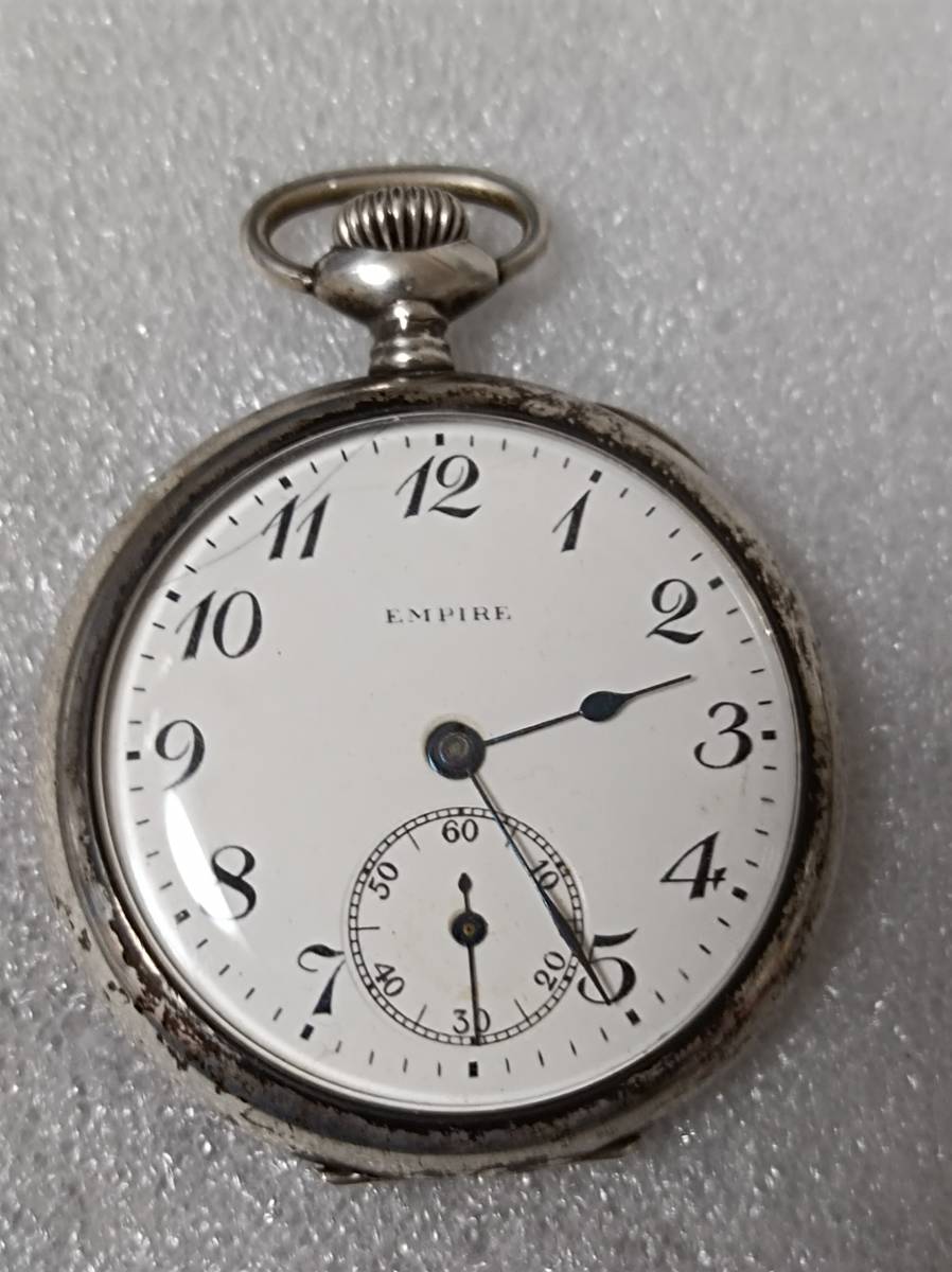 懐中時計 セイコーエンパイア（銀９００ スモセコ付き） ・手巻き・動作品の画像1